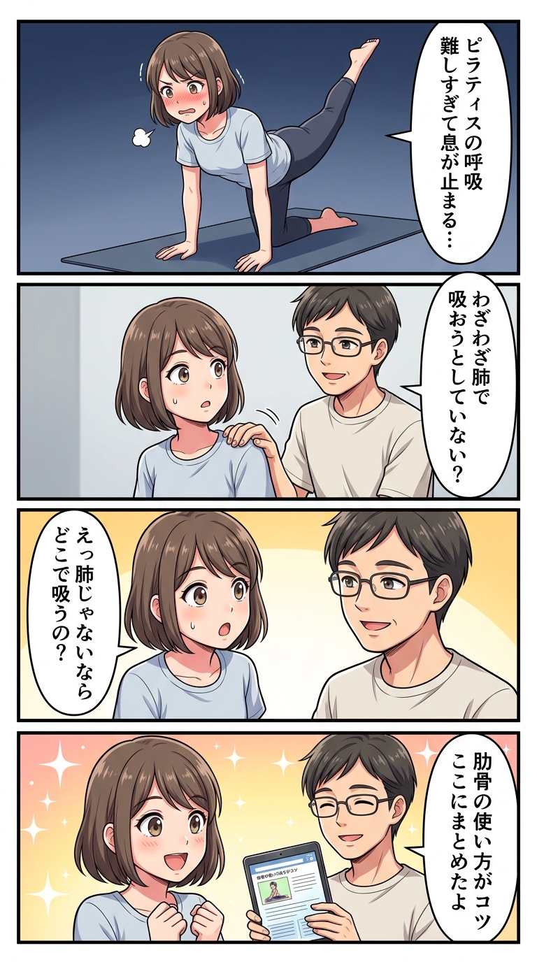 ピラティス 呼吸 難しい
